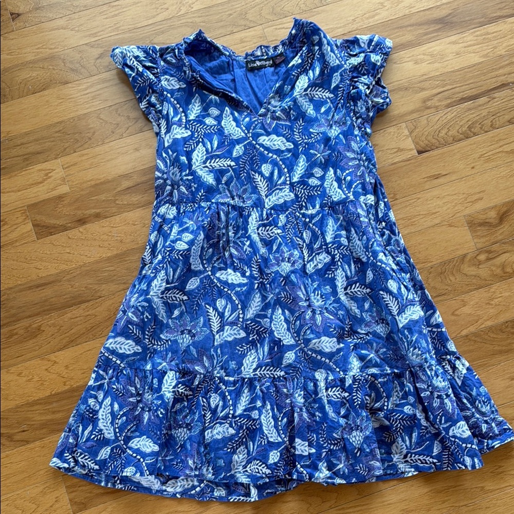 Blue Floral Dress